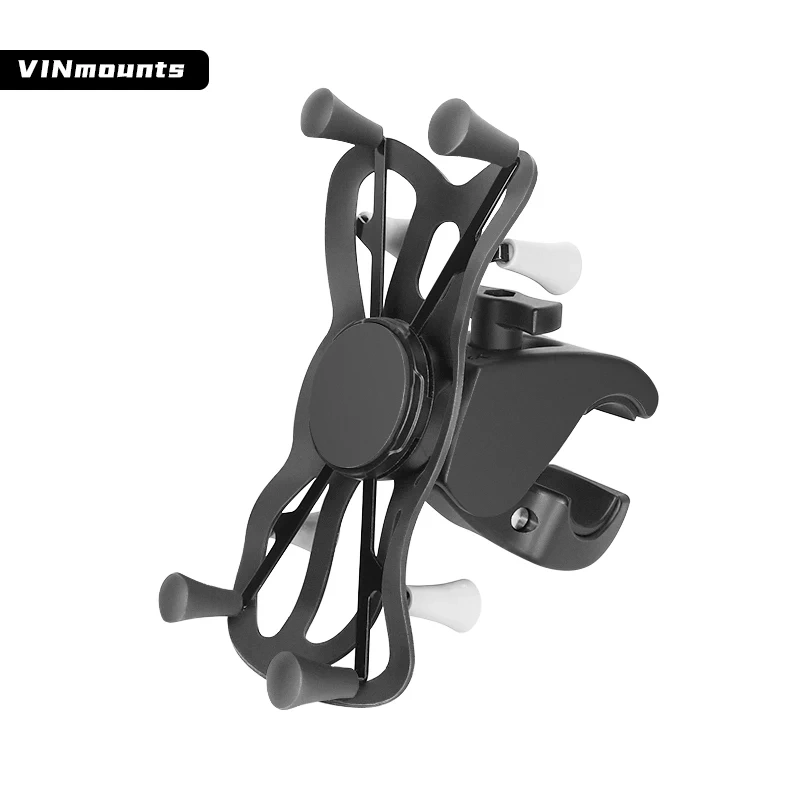 X-Grip Tablet Holder with Tough-Claw Clamp for 7"-8" Tablets Universal for Motorcycle Bike Treadmill Shopping Cart for Ram Mount
