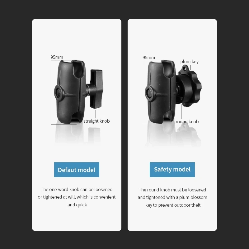 1.5" Plastic Composite Double Socket Arm VIN-C-9B for Agricultural Machinery Parts VIN-C-9B
