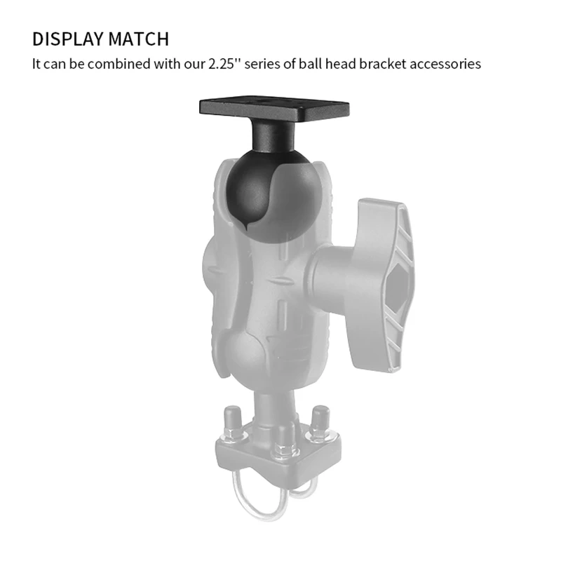 D Size Ball Rectangular Drill Base mounts for Mining traction winch welding transport heavy computer Mounting for Ram Mounts