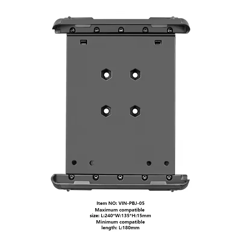 Robust Clamp Tablet Holder, Flexible Pipe Clip Tablet Mount for Samsung Galaxy A7 Lite and more