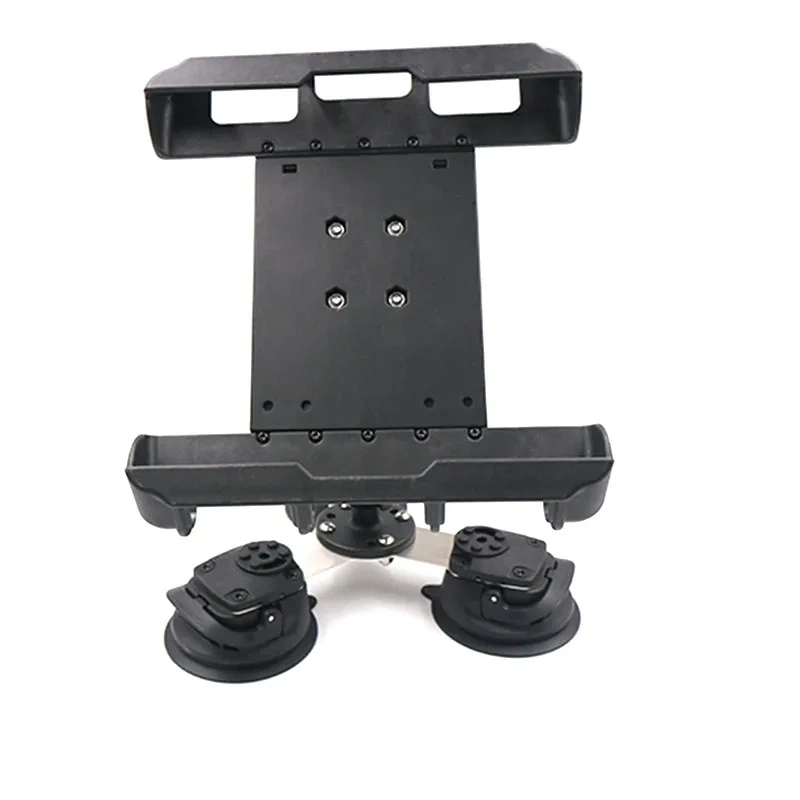 Multi-Directional Dual 360 Degree Rotating Suction Cup Tablet Mount,Tiktok YouTube Vlog Video Recording Kit, Airplane Travel E