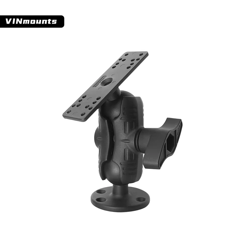 VINmounts 2.25'' Boat Fish Finder Electronics Mount Compatible with Garmin, Lowrance, Humminbirdmarine for Kayak Fishing for Ram Mounts