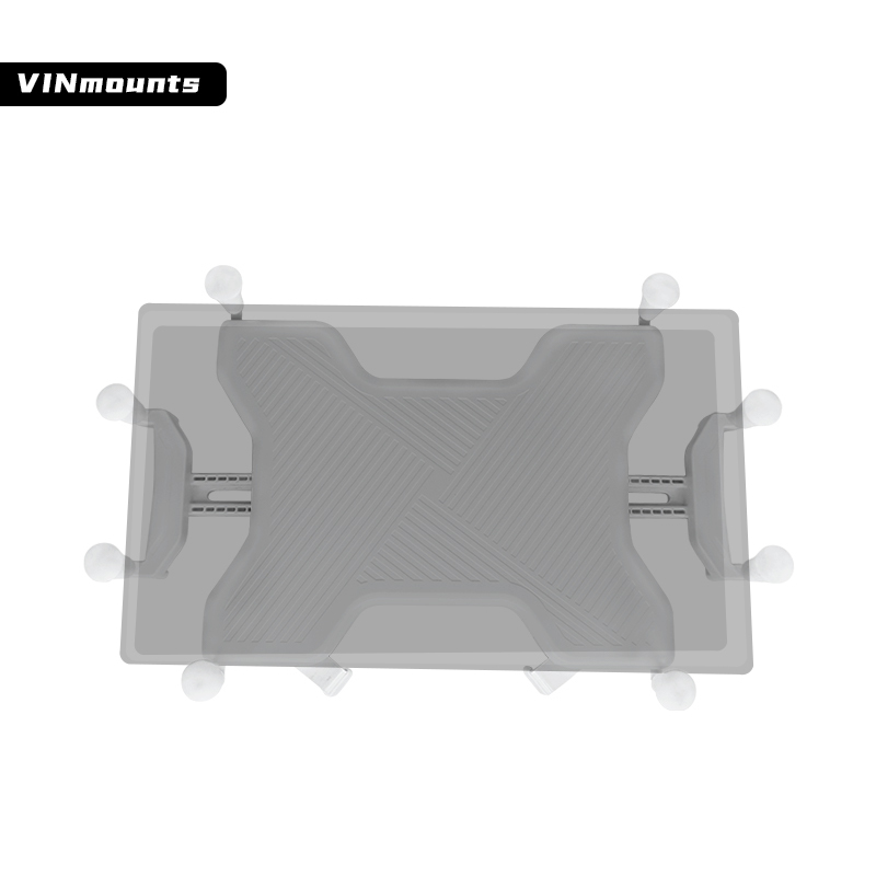 VIN Mounts Tablet Mounts with White Color for 9-11 inch Tablet/iPad Healthcare and More VIN-PBJ-014-RS（white）