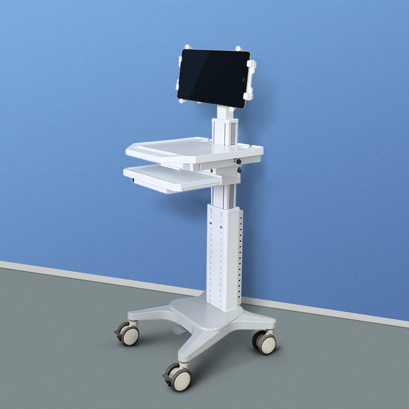 VIN Mounts X-Grip Tablet Holder White Color Cradle with Snap Fastening for 9-11 inch Tablet for Healthcare VIN-PBJ-014-VS-White