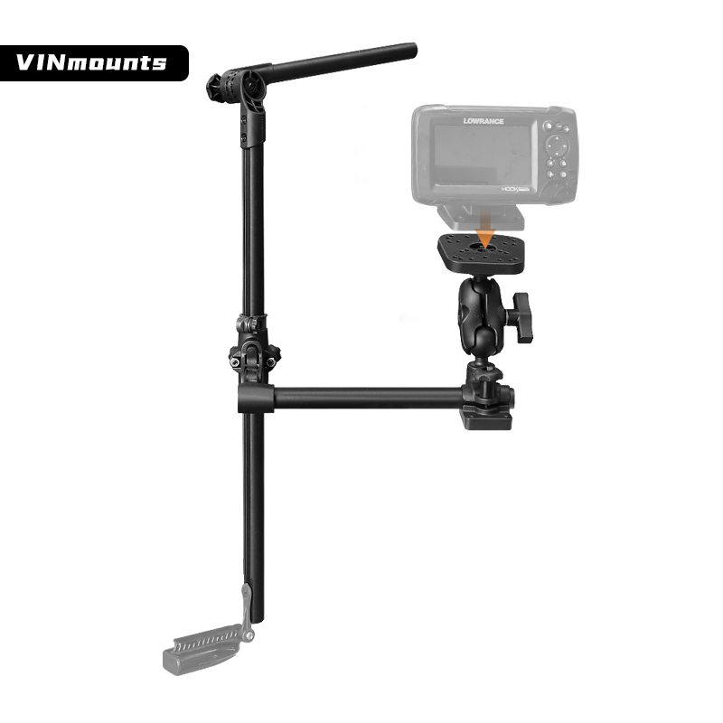 VINmounts Universal Portable Fish Finder Holder Transducer Fishfinder Bracket for Fishing VIN-TYQ-003-ZJ-600/VIN-TYQ-003-ZJ-800
