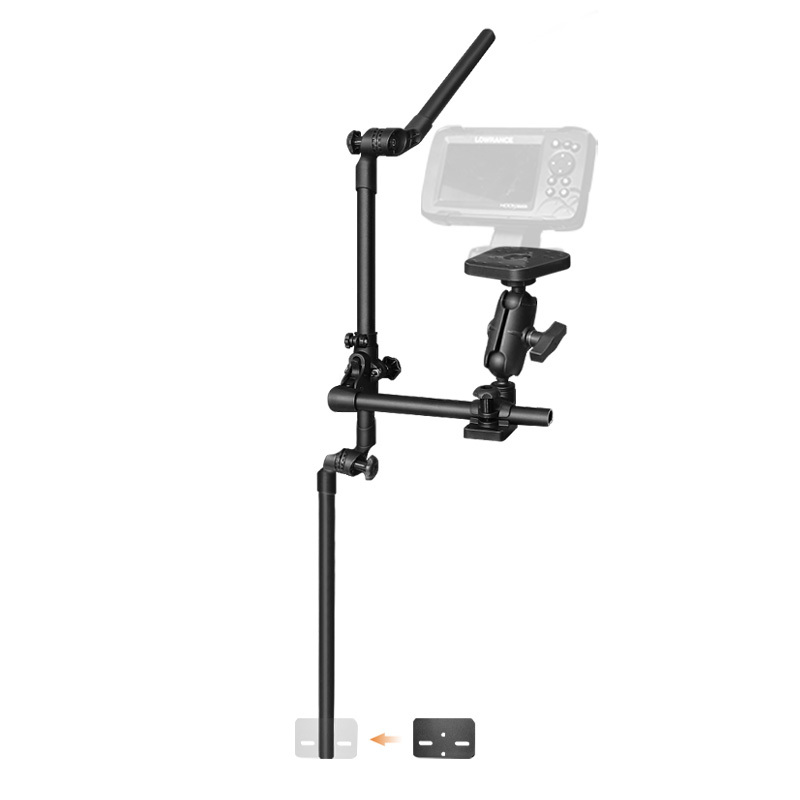 VIN Mounts 360° Foldable Portable Universal Transducer Bracket,Sensor bracket, Fishfinder Mount for Boat/Kayak