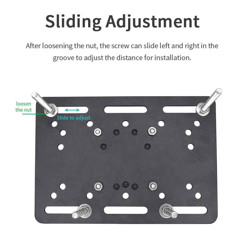 VINmounts Forklift and Warehouse Vehicle Pillar Bracket Overhead Guard Double Ball Mount with Large Round Plate compatible with ram mounts VIN-KZ-01