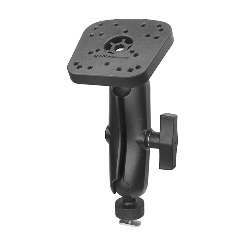 VINmounts Fish Finder Mount, Track Ball with T-Bolt Attachment, Marine Electronic/Depth Finder Mount with 1.5" / C Size Ball for Boat, Compatible with Garmin, Lowrance and More