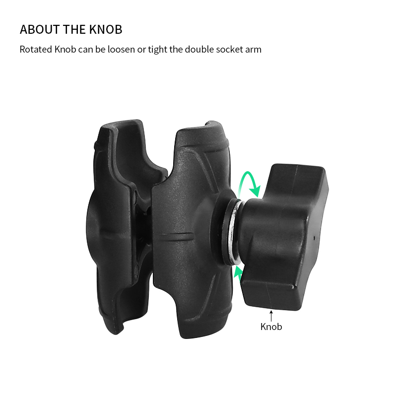 VIN Mounts Universal Dashboard Windshield Car Tablet Mount 360° Swivel With 1"Suction Cup for Ram mounts