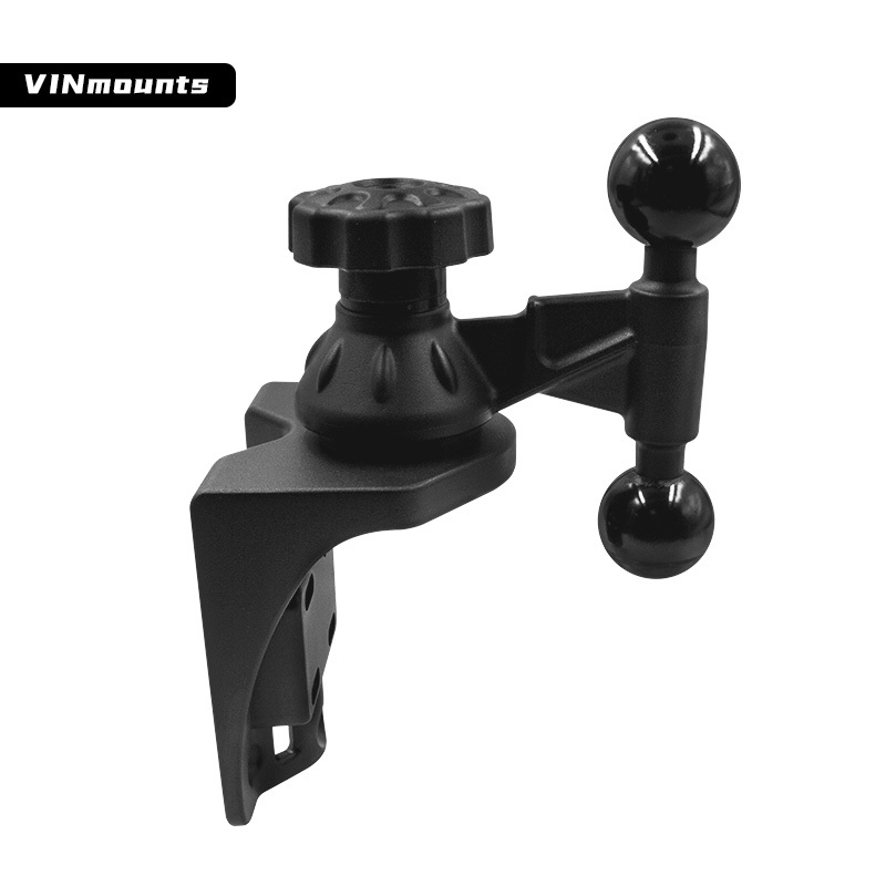 VIN mouts Universal Vertical Double 3.27" Swing Arms With Double 1.5'' Ball & Vertical Mounting Base VIN-HB-DBSQ