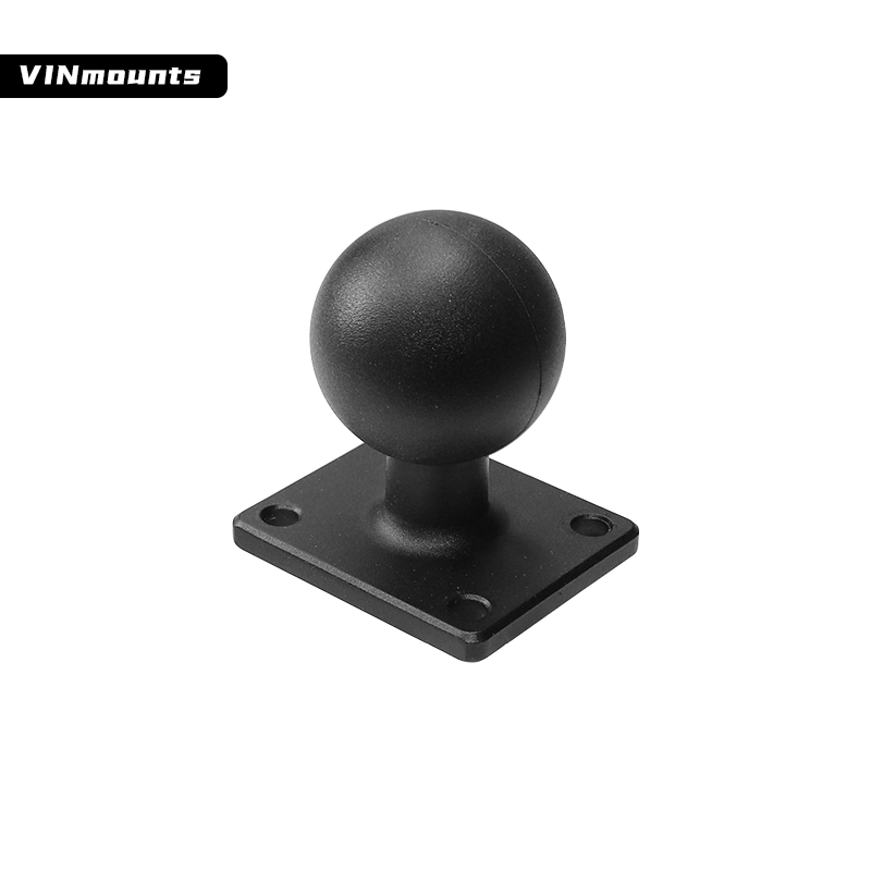 VINmounts Ball Base with 1.5" x 1.188" 4-Hole Pattern - C Size Rectangle Plate for Mounting Garmin zumo,TomTom +More VIN-C-041
