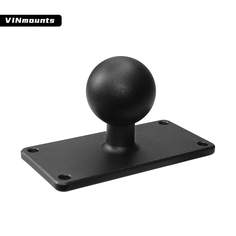 VINmounts 1.5" Rectangle Ball Base with 1.5" x 3.5" 4-Hole Pattern - C Size for Mounting Devices/Tablet+More VIN-C-042