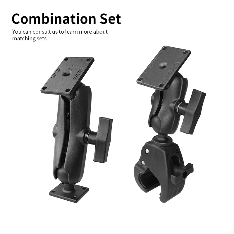 VINmounts Rectangle Ball Base with 1.5" x 2.5" or 38*63.5mm 4-Hole Pattern - C Size VIN-C-039