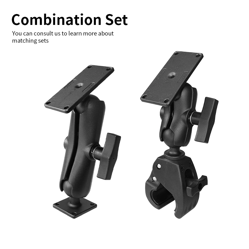 VINmounts 1.5" Rectangle Ball Base with 1.5" x 3.5" 4-Hole Pattern - C Size for Mounting Devices/Tablet+More VIN-C-042