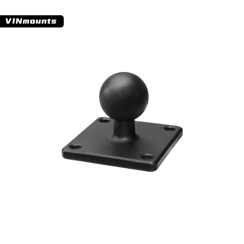 VIN Mounts New Product Square Ball Base with 38x38mm or 1.5" x 1.5" 4-Hole Pattern B Size VIN-B-025