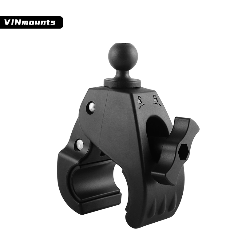VINmounts Tough Claw Large Clamp Base with 1 " Ball,Compatible with RAM and 1" Ball Systems from Arkon, iBolt and Tackform Enterprise Series VIN-B-031