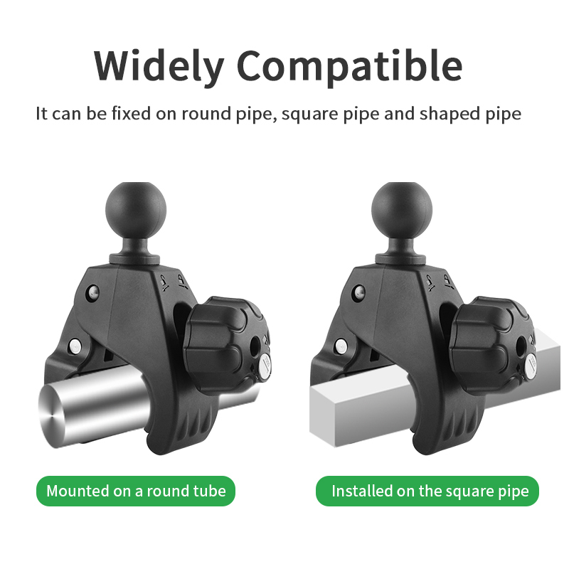 VINmounts Tough Claw Large Locking Clamp Base with 1.5 " /38mm/C size Ball for 30-63mm Rail VIN-C-043-lock