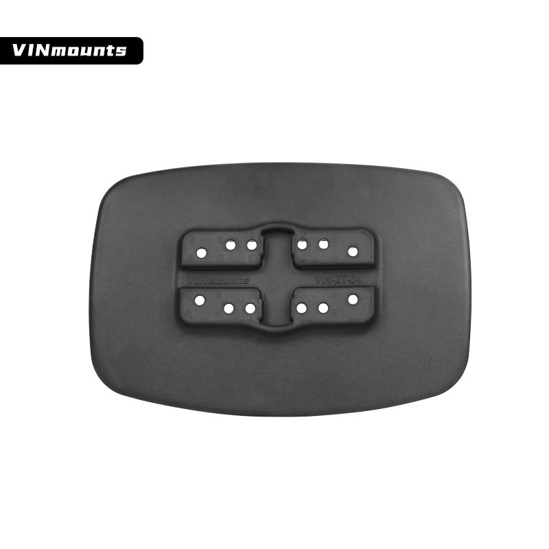 VINmounts Glue-On Pad Flexible Surface Mount for Inflatable Boats - Kayak, Canoe, Dinghy | Rod Holder & Motor Mount VIN-ZT-04