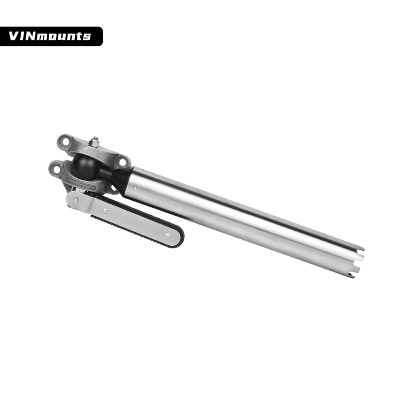 VINmounts Universal All-Angle Fishing Rod Holder Mount Fits Magma Rectangular Grill, Bait/Filet Table & Boat Rail VIN-MA-01