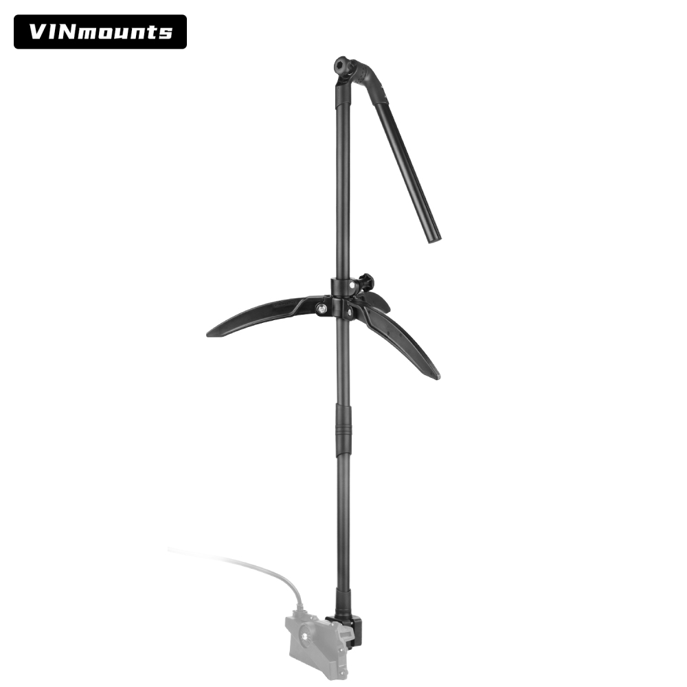 VINmounts Ice Pole Mount Upgrade for  Panoptix Livescope Ice Bundle, Durable Fishing Transducer Holder Stand VIN-BD-01