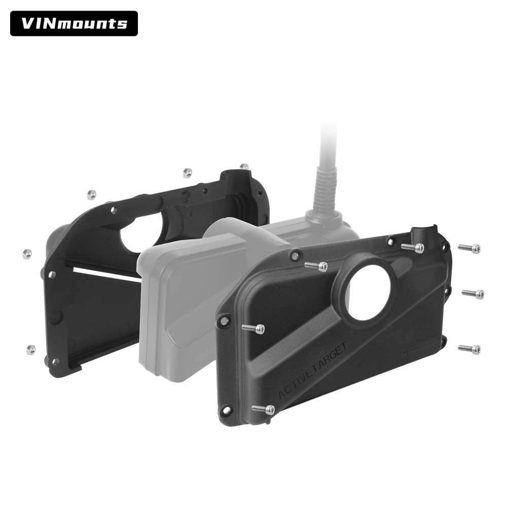 VINmounts Heavy Duty Composite Nylon Protective Cover for Lowrance ActiveTarget 2 Live Sonar VIN-BHZ-AT02