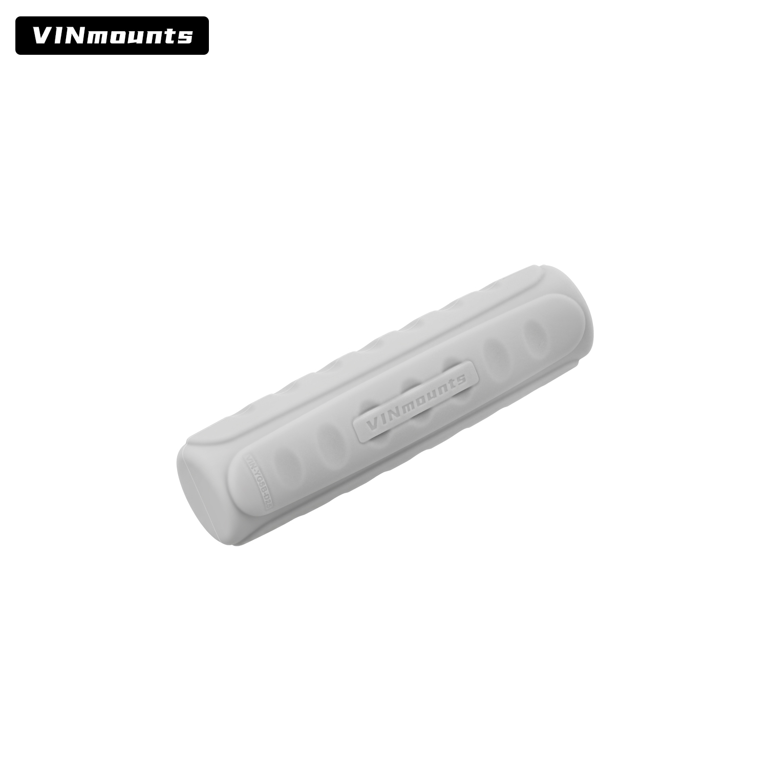 VINmounts Glow-in-the-Dark Sonar Mount Handle for Fish Finder Mounts, Fits 25mm Tubes, Soft Durable Rubber, Quick Install, Non-Slip Grip for Night Fishing VIN-YGSB-D25