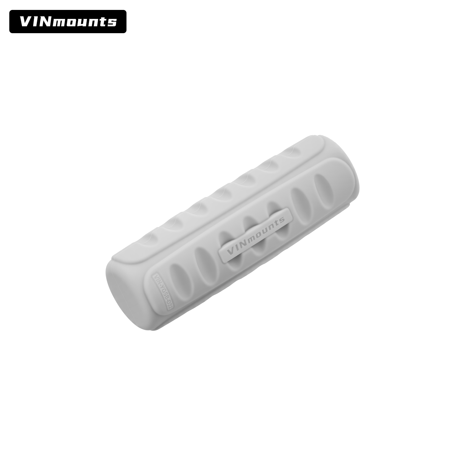 VINmounts Glow-in-the-Dark Sonar Mount Handle for Fish Finder, Fits 32mm Tubes, Durable Silicone Rubber Grip VIN-YGSB-D32
