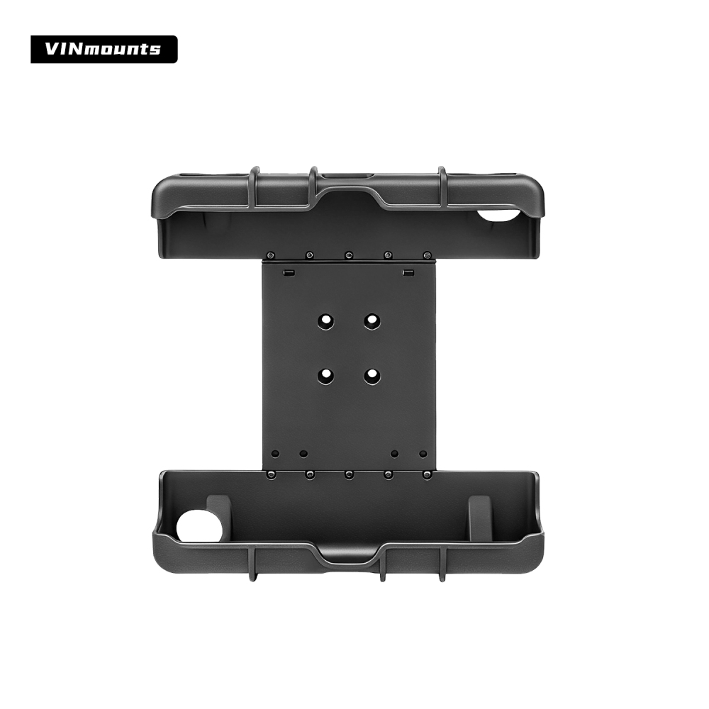 VINmounts Heavy Duty 12.9-13 Inch Tablet Holder for Apple iPad Pro 12.9 2015/2017 & iPad Pro 13 M4 2024 (7th Gen), Reinforced Nylon Adjustable Tablet Mount Clamp for Car Truck RV Boat Desk Wall Mount VIN-PBJ-017