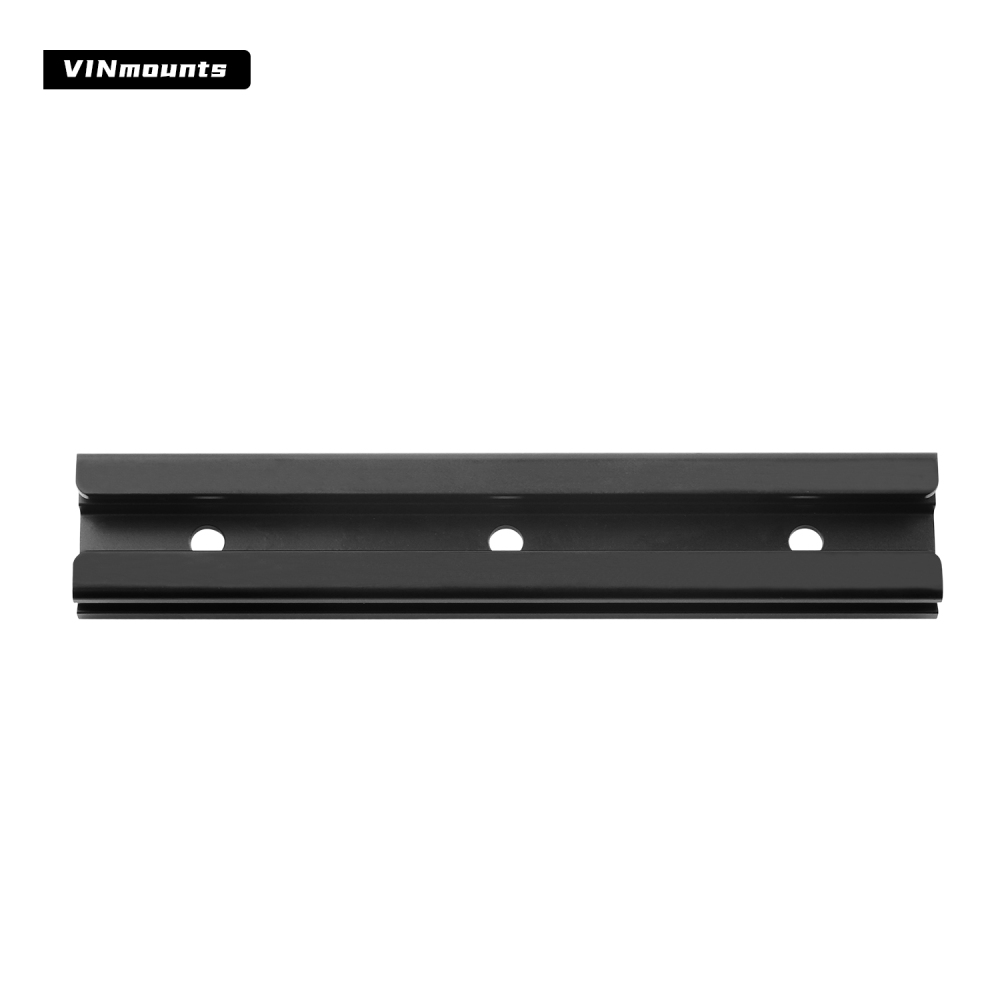 VINmounts Modular Aluminum Mounting Track System, DIY Connectable Rail Track for Boat, RV, Vehicle & Off-Grid Equipment, Straight T-Shape L-Shape Configurations