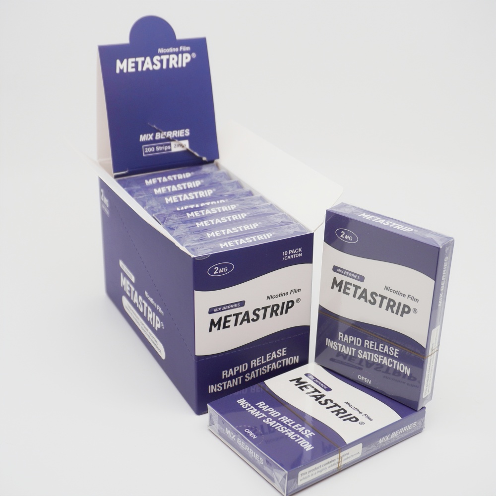 META NICOTINE FILM STRIPS ( 2MG / 4MG )