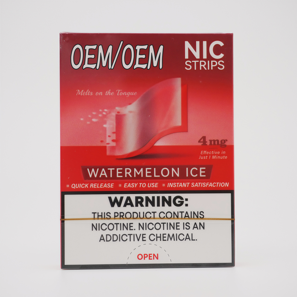 White Label OEM/ODM Nicotine Film Strips Mix Flavors/Strengths