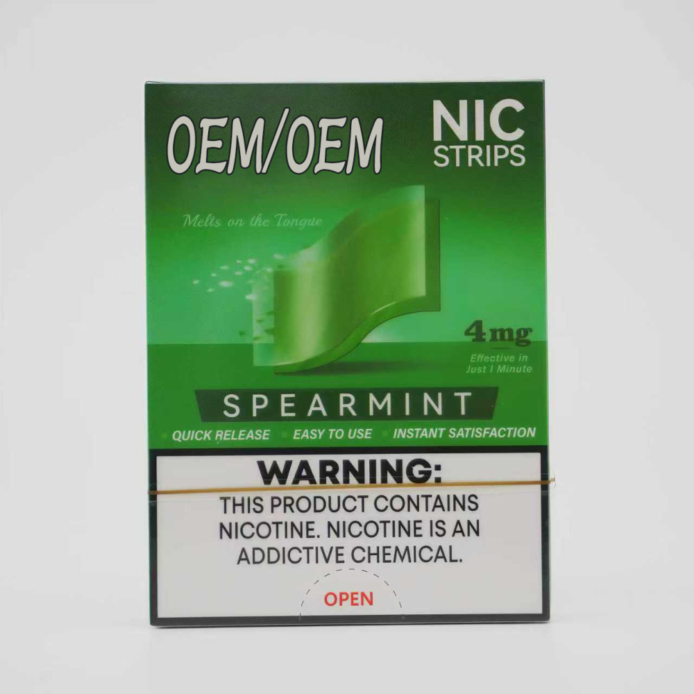 White Label OEM/ODM Nicotine Film Strips Mix Flavors/Strengths