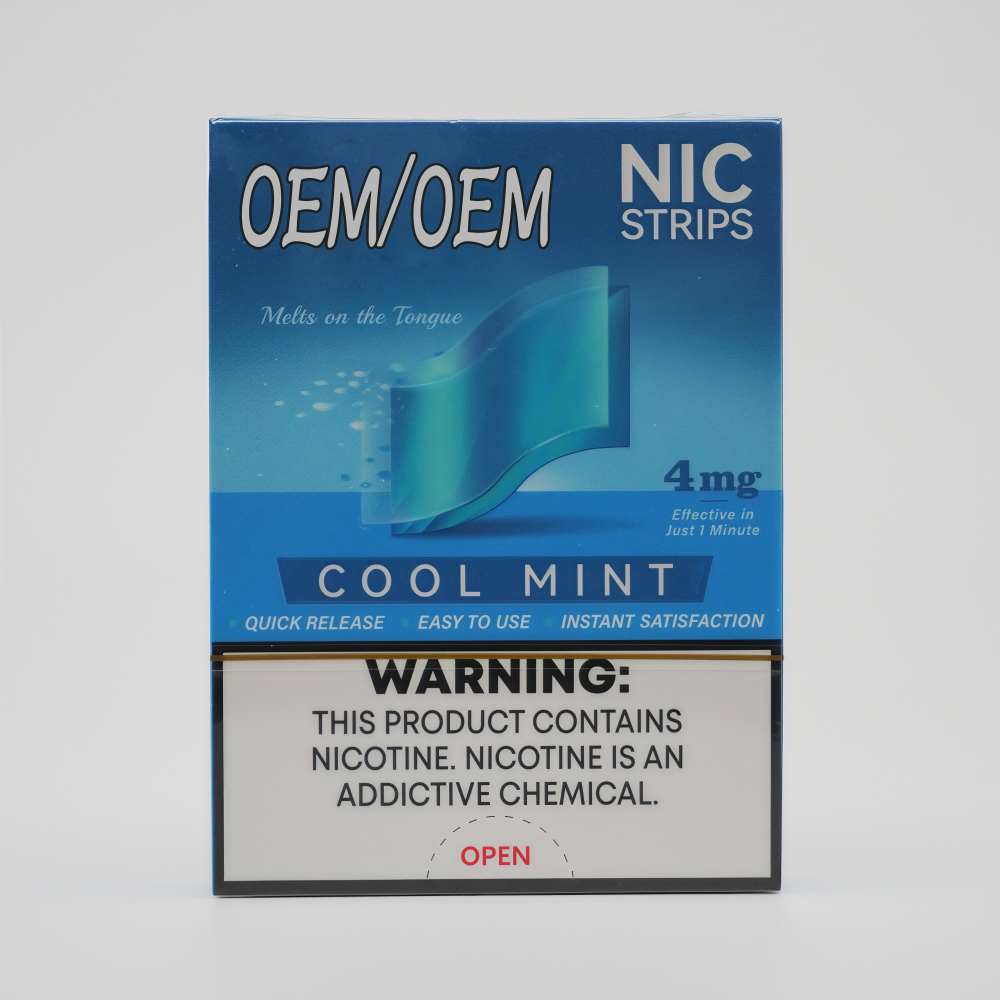 White Label OEM/ODM Nicotine Film Strips Mix Flavors/Strengths
