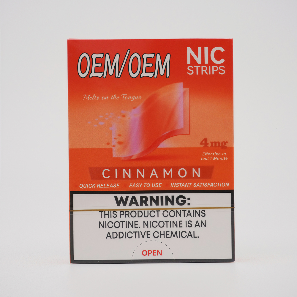 White Label OEM/ODM Nicotine Film Strips Mix Flavors/Strengths