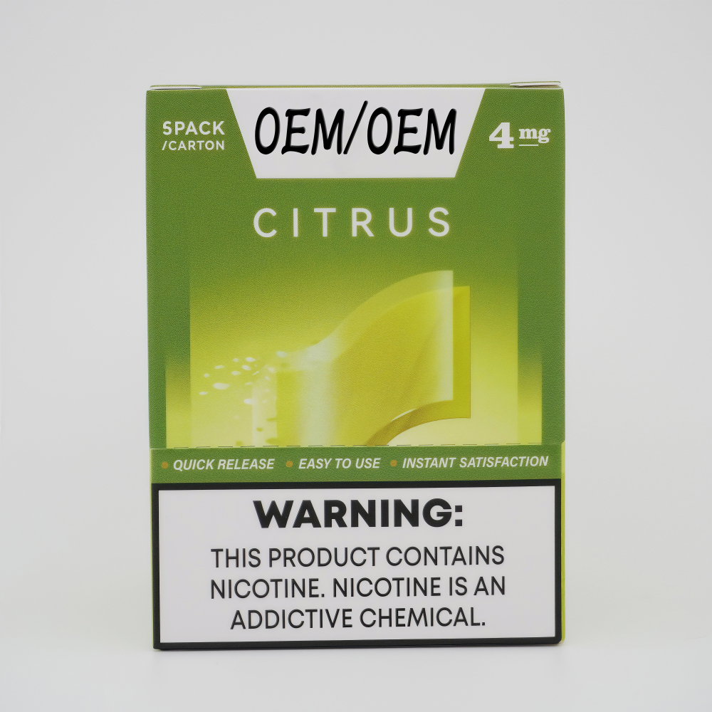 White Label OEM/ODM Nicotine Film Strips Mix Flavors/Strengths