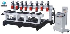 CNC eight head aluminum template milling machine