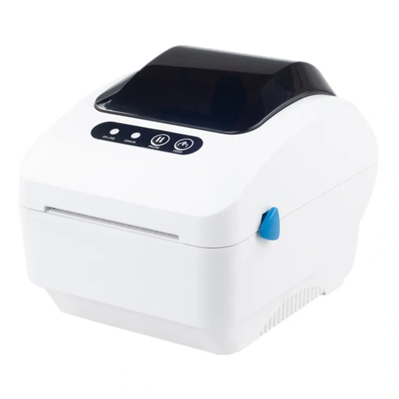 USB Thermal Sticker Label Barcode Printer Exterior Fashion Support 20-80mm Width Paper QR Code Receipt Bill Print
