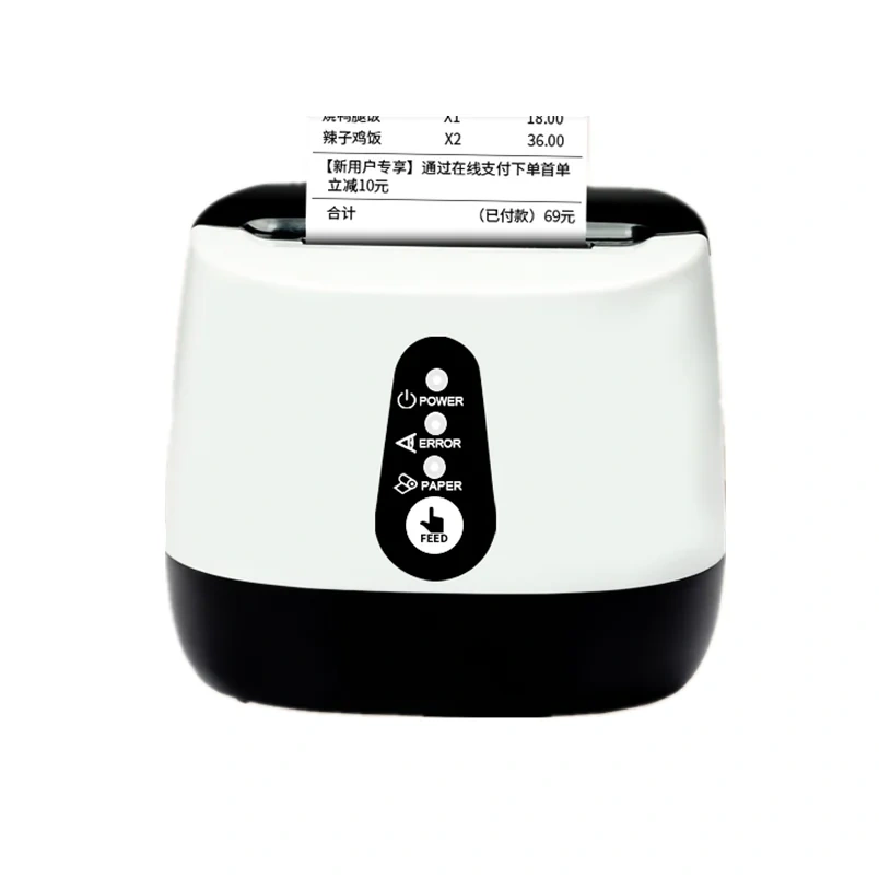 58mm USB+Bluetooth Thermal Printer Wholesale High Quality Receipt POS Machine Printing