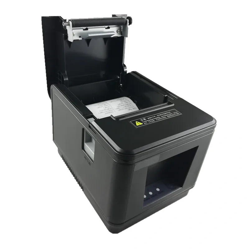 Brand New 80mm Receipt Bill Printer High Quality Thermal Mini POS Print Automatic Cutting Restaurant Supermarket Store Use