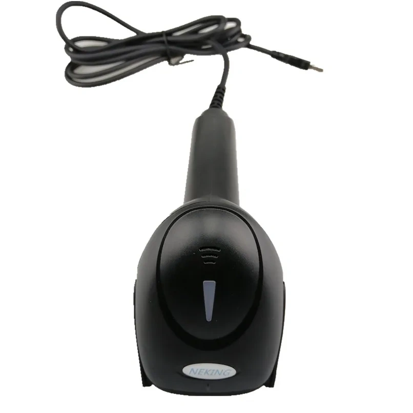 High Quality Barcode Scanner Red Light Bar Code Scanning Express Retail Store Supermarket Use USB Connection