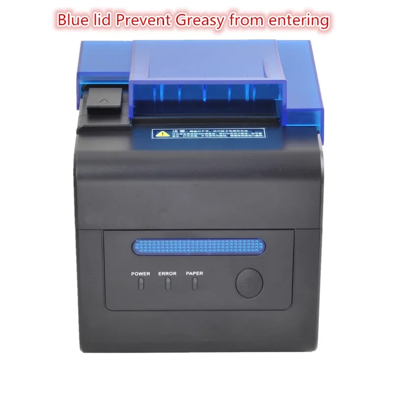 C300H 80mm Bill Receipt Kitchen Printer USB Ethernet Serial Three Ports Are Integrated In Together Automatic Cutting