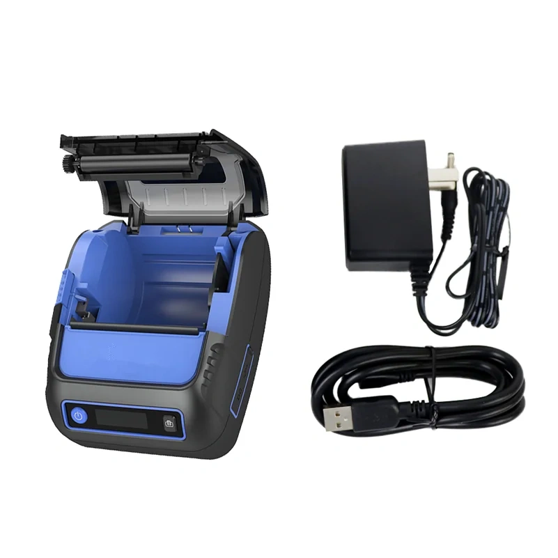 58mm Bluetooth Portable Mini Drop Resistance Printer Receipt Sticker Label Barcode Print With Battery Rechargeable