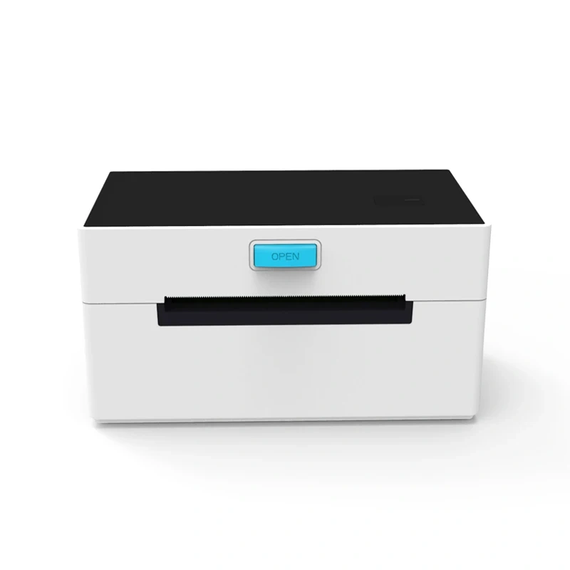 ZJ-9220 Label Barcode Printer 20mm-108mm Width Clothing Tag Stickers Print Band Bracket Fast High Quality