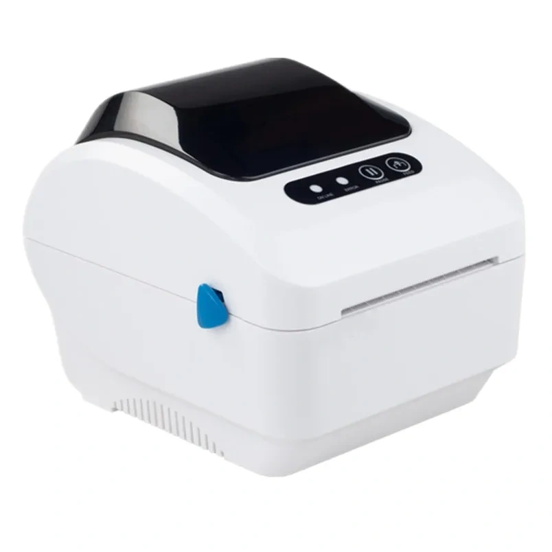 USB Thermal Sticker Label Barcode Printer Exterior Fashion Support 20-80mm Width Paper QR Code Receipt Bill Print