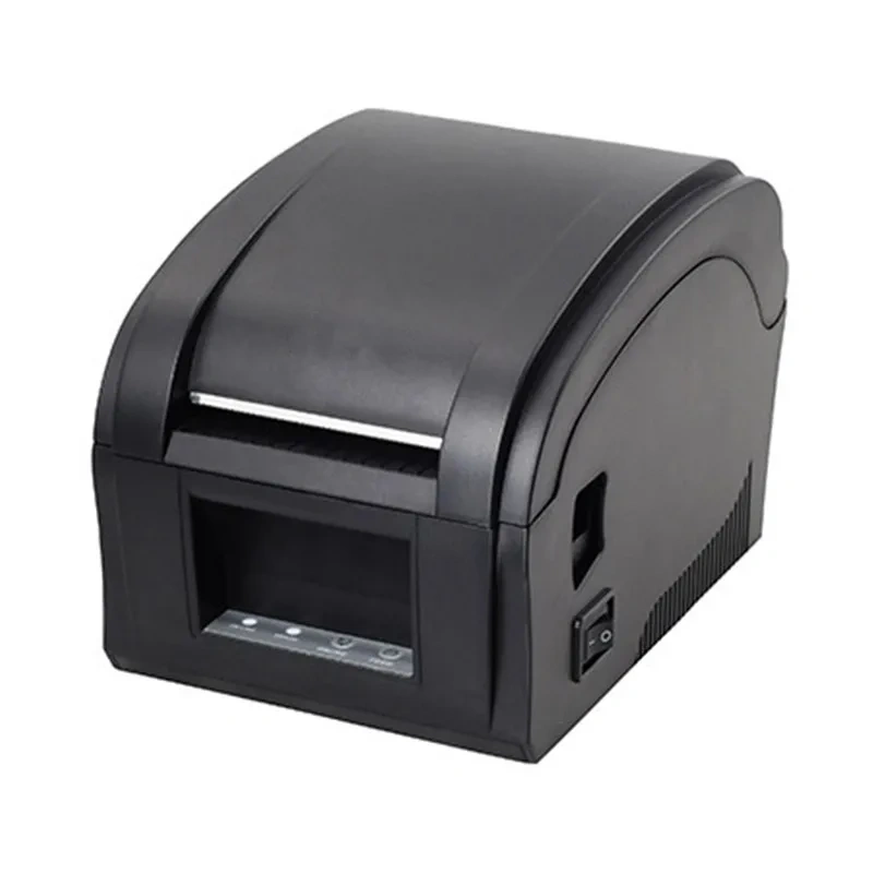 XP-360B Label Barcode Printer Support 20-80mm Width QR Code LOGO Thermal Sticker Receipt Print