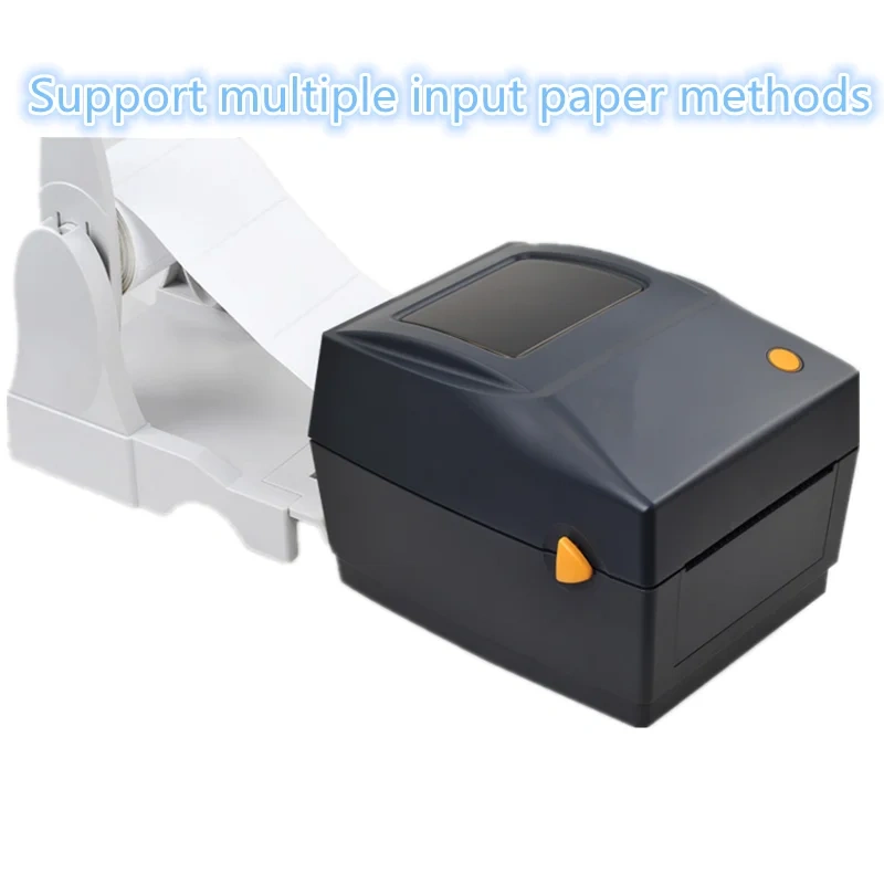 460B 110mm Stickers Barcode Printers Clothing Label Support 20mm-108mm Width Print