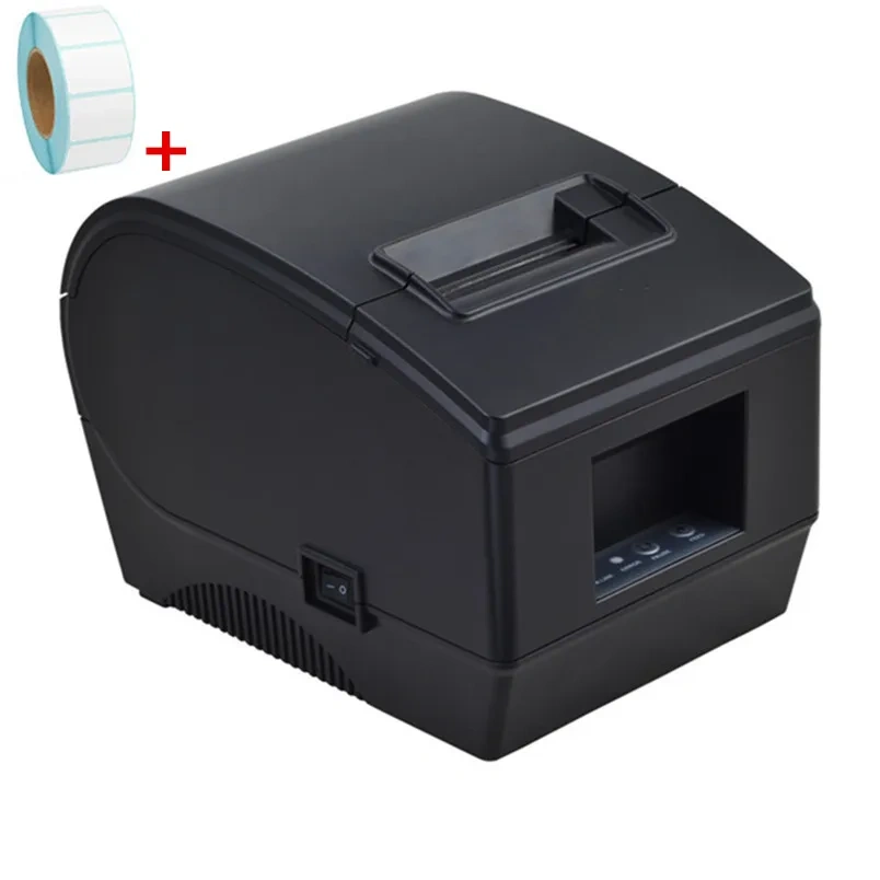 236B USB Thermal Label Barcode Printer 20mm-58mm Sticker Print High Quality Support 58mm Receipt Give Away 1 Roll Of Paper