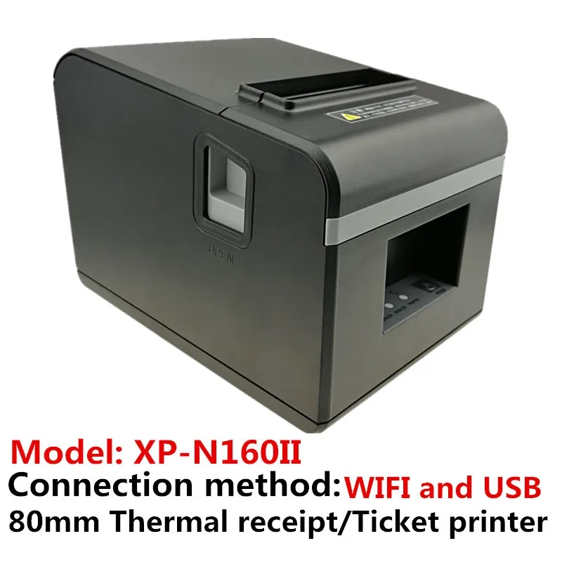 A160H Original 80mm Thermal Receipt Printer Automatic Paper Cutter High Quality Restaurant Retail Store Supermarket Bill Print