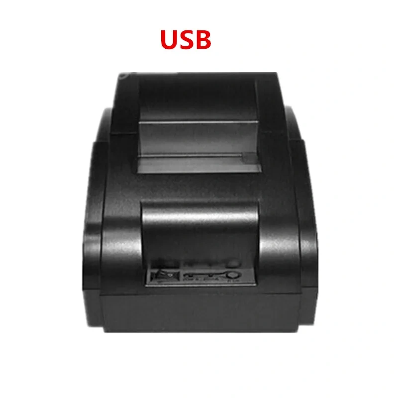 High Quality 58mm Pos Printer Brand New 58IIH Thermal Receipt Bill Print USB Bluetooth Can Choose