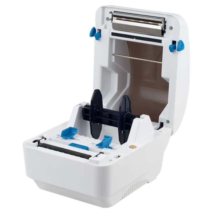 USB Thermal Sticker Label Barcode Printer Exterior Fashion Support 20-80mm Width Paper QR Code Receipt Bill Print